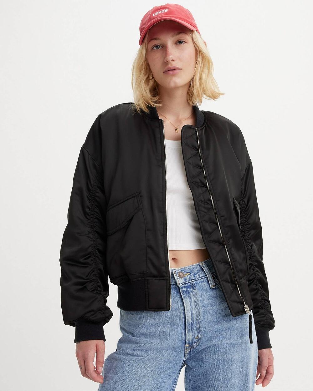 LEVI'S Andy Techy Jacket Caviar - S